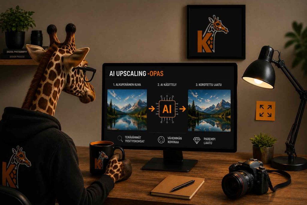 Upscalin g opas KiraffiMedialta